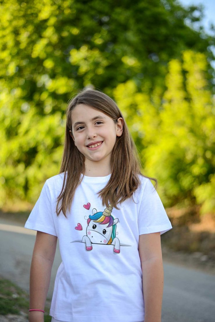 μπλουζα μονοκερος cutie k1042