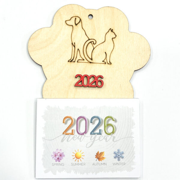 imerologio ksilino me skylo kai gata Ημερολόγιο ξύλινο pet χαραγμένο με σκύλο και γάτα