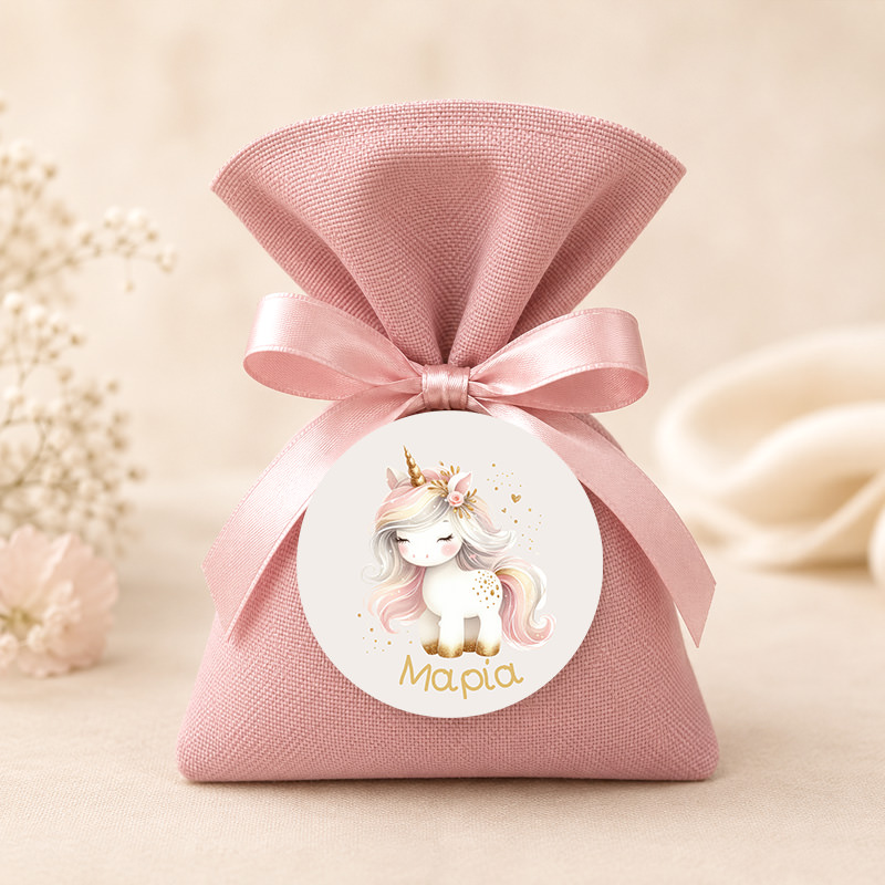 1008 bob Little Unicorn 2mpomponieres baftisis myalbum wooden koritsi agori pougi