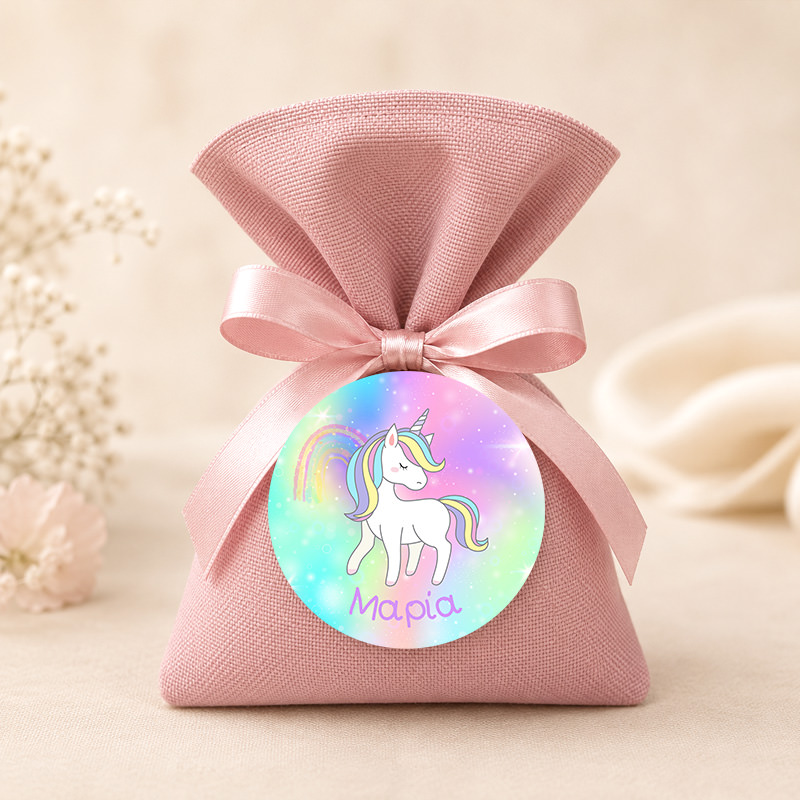 1066bob My Unicorn 2mpomponieres baftisis myalbum wooden koritsi agori pougi