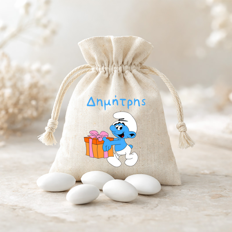 124mpomponieres baftisis myalbum pougi agori koritsi1127pougi Little Smurf