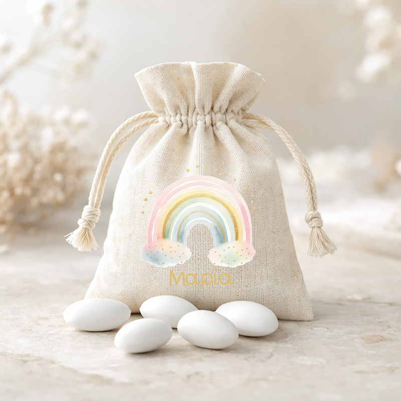 5mpomponieres baftisis myalbum pougi agori koritsi1005pougi Gold Rainbow