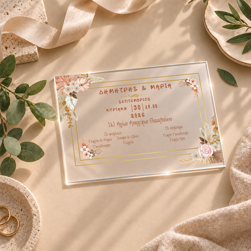 1103 pro plex Love Bouquet myalbum prosklitirio gamou plexi2